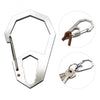 5 PCS EDC Outdoor Camping Tool Outer Hex Spanner Carabiner Stainless Steel Climbing Buckle Multi-Function Keychain Hanging Buckle