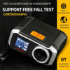 WoSporT LCD Screen Display Chronograph Speed Tester, APP Bluetooth Synchronization Eight Languages Show Speed Measurement