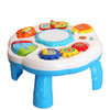 Multi-function Lighting Hand Drums Children Electric Music Toys(White)
