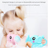 Baby Bath Toys Plastic Elephant Shape Animal Bathroom Water Spray Toy for Children Shower Swimming(Pink)