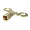 5 PCS Faucet Key Solid Brass Lock Radiator Plumbing Drainage Square Hole Socket Faucet Key