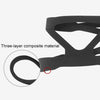 Ventilator Mask Four-point Headband without Nasal Mask for Philips Wellcome / Resmy / Remart / Yuyue Ventilator(Black)