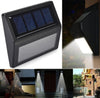 6 LEDs Solar Power IP55 Waterproof Light Sensor Wall Light Deck Lights(White light)