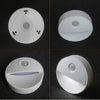 2 LEDs PIR Motion Sensor LED Novelty Lighting Sensitive Wall Ceiling Nightlight Cabinet Hallway Pathway Lamp(Warm White)
