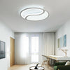 LED Bedroom Ceiling Lamp Creative Room Living Room Light Personalized Study Modeling Lamp, Diameter:40cm(White Light)