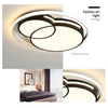 LED Round Ceiling Lamp Simple Modern Creative Bedroom Light Home Room Lamp, Size:Diameter 40cm(Warm Light)