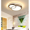 LED Round Ceiling Lamp Simple Modern Creative Bedroom Light Home Room Lamp, Size:Diameter 40cm(Warm Light)