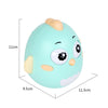 Chick Shape ABS Floating Bathing Toy Baby Early Education Educational Toy with Bell, Random Color Delivery