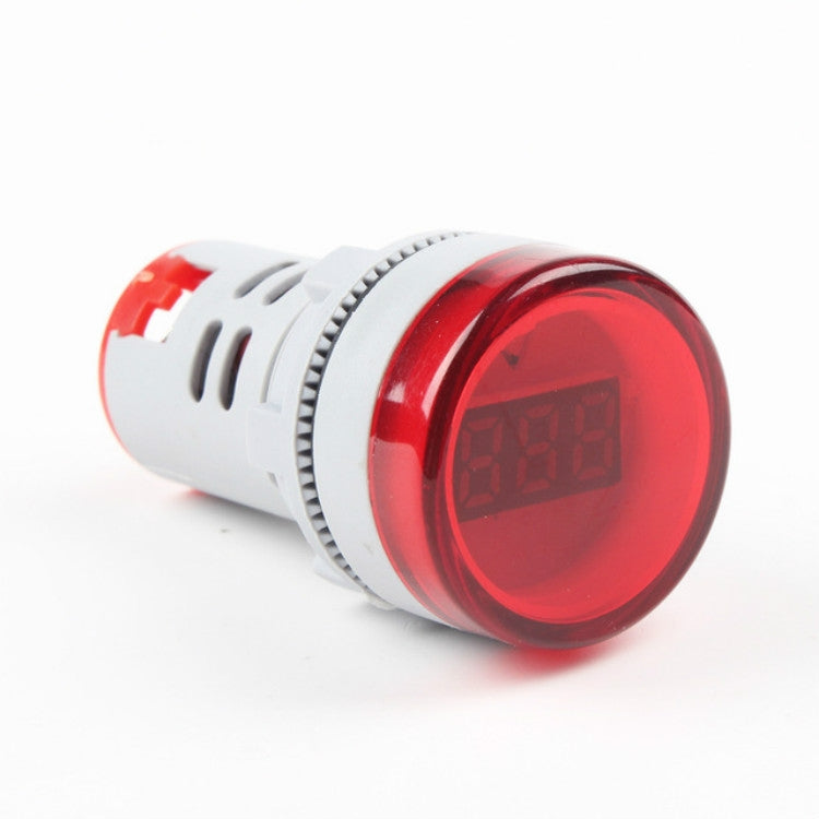 AD16-22DSV  Mini Digital Display 60-500V General Indicator AC Voltmeter, Open Hole: 22mm(Red)