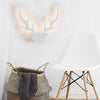 36W LED Creative Personality Antler Wall Lamp Hallway Aisle Light Bedroom Study, Power source: Warm White( White )