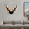 36W LED Creative Personality Antler Wall Lamp Hallway Aisle Light Bedroom Study, Power source:  White( White )
