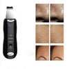 Ultrasonic Exfoliatorc Facial Deep Cleansing Beauty Instrument Skin Care Tools(Black)
