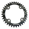 MOTSUV Narrow Wide Chainring MTB  Bicycle 104BCD Tooth Plate Parts(Black)