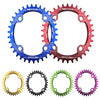 MOTSUV Narrow Wide Chainring MTB  Bicycle 104BCD Tooth Plate Parts(Purple)