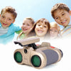 Children Night Vision Device 4X30 Binoculars with Lights Adjustable Focus Telescope