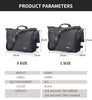 CADeN SLR Digital Camera Bag Single Shouder Waterproof Professional Backpack Large Capacity Messenger  Man Woman Soft Bags(L)
