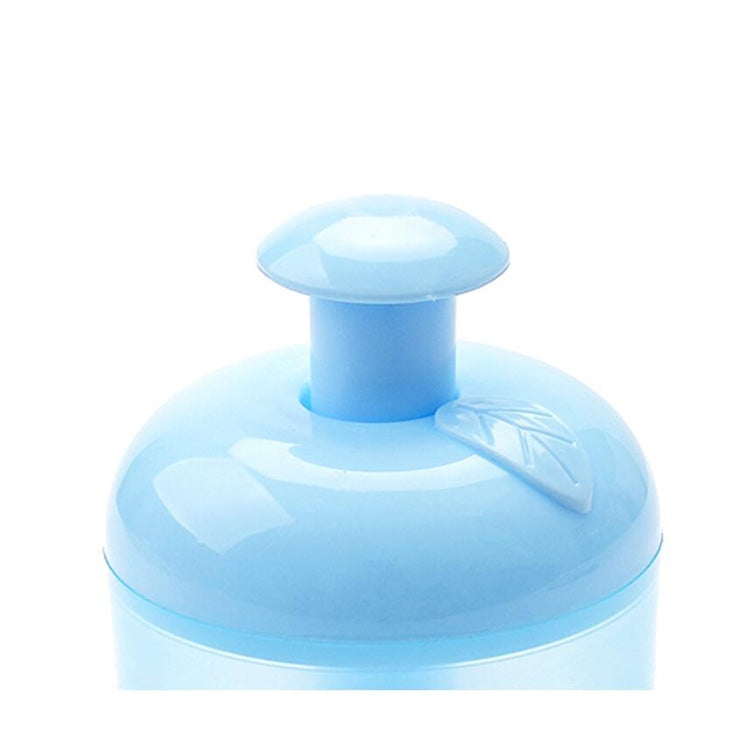 Travel Portable Facial Cleanser Bubbler Shower Gel Cleanser Shampoo Bubbler(Blue)