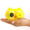 New Owl Style Children Smart Camera Mini WiFi HD Camera, Style:No Memory Card(Yellow)