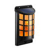 66 LEDs Solar Powered Outdoor Sense Flame IP65 Waterproof Wall Light
