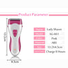 Women Body Hair Remover Trimmer Waterproof Rechargeable for Face Body