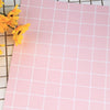 2 PCS Big Grid Card Food Shooting Props Photography Background(Pink)