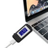 KEWEISI Multi-function Type-C / USB-C Tester Charger Detector Digital Voltmeter Ammeter Voltage Meters(White)