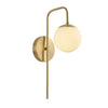 Creative Personality Copper Art Glass Ball Wall Lamp, Power source:  Without Light Source( Single Head )