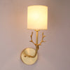 Single Head  Corridor Aisle Personality Creative Copper Antler Wall Lamp, Power source:  Three Color 5W