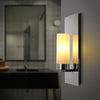 Modern Minimalist Bedroom Bedside Creative Candelabrum Electroplating Wall Lamp, Power source:  Warm Light LED5W( Single Head )