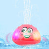 Red Baby Bathroom Play Water Bath Toy Children Electric Induction Sprinkler Ball with Light & Music