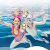 New KOOOL Children Waterproof Camera Mini SLR Dual Lens Sports Photography Digital Camera Toy(Dark Blue)