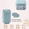 2 PCS Creative First Aid Pill Box Outdoor Portable Travel Waterproof Medicine Bag Organizer Box(Blue)