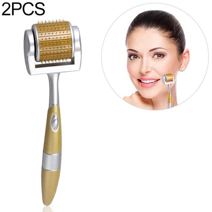 2 PCS ZGTS192 Titanium Alloy Microneedle Facial Repair Nano Roller Instrument, Specification:0.5MM