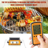 3 Sets Wireless Remote BBQ Thermometer Dual Probe Digital Cooking Meat Food Oven Thermometer