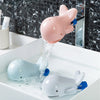 Children Hand Washing Water Cartoon Long Anti Splashing Sink Faucet Extender(Blue)