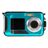 New W8D Dual Screen Camera Waterproof HD Digital Camera DV Camcorder(Blue)