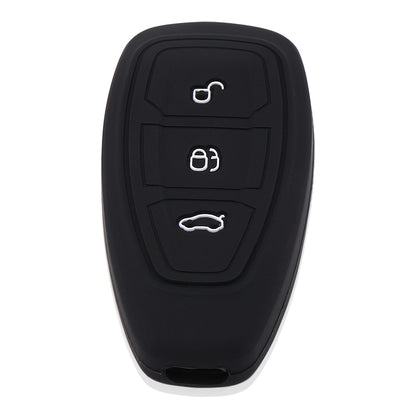 Silicone Car Key Cover for Ford Kuga Focus 3 4 Ecosport Fiesta