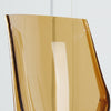 Transparent Bar Chair Personality Fashion Home High Chair Acrylic Chair, Height:65cm(Transparent Green)