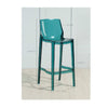 Transparent Bar Chair Personality Fashion Home High Chair Acrylic Chair, Height:75cm(Transparent Color)