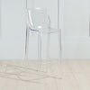 Transparent Bar Chair Personality Fashion Home High Chair Acrylic Chair, Height:75cm(Transparent Color)
