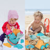 7 in 1 Outdoor Play Water Play Sand Soft Silicone Material Tool Children Play Water Toy Set