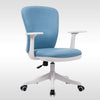 Computer Chair Simple Modern Fabric Office Chairs Lovely Home Leisure Study Swivel Lift Chair(Blue)