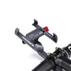 360 Rotate Eagle Claw Bionic Bike Phone Holder Mount Aluminum Bicycle Motocycle Handlebar Cellphone Stand Bracket(Black)