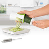 Kitchen Multi Function Spiral Funnel Rotating Cutting Grater Wiper