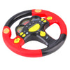 Children Steering Wheel Toy Early Childhood Education Baby Enlightenment Puzzle Steering Wheel Toy(Red)