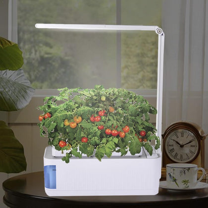 Hydroponic Indoor Herb Garden Kit Smart Multi-Function Growing Led Lamp(EU Plug)