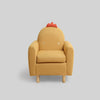 Children Animal Modeling Sofa Mini Baby Chair Lazy Seat(Yellow Chick)