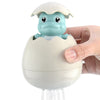 Dinosaur Duck Eggshell Shower Toy Babies Shower Bath Toy(Green)