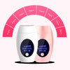 600000 Flash Professional Permanent LPL Epilator Painless LCD Hair Removal Machine, Specification:US Plug(Pink)