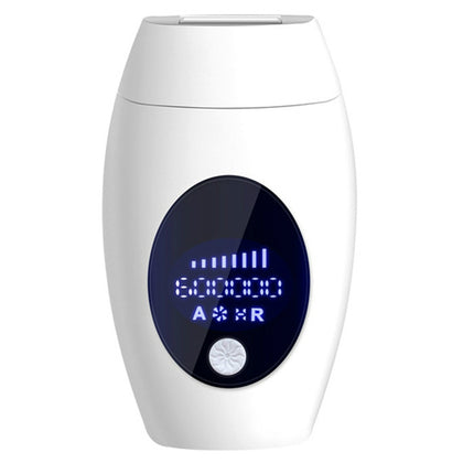 600000 Flash Professional Permanent LPL Epilator Painless LCD Hair Removal Machine, Specification:US Plug(White)